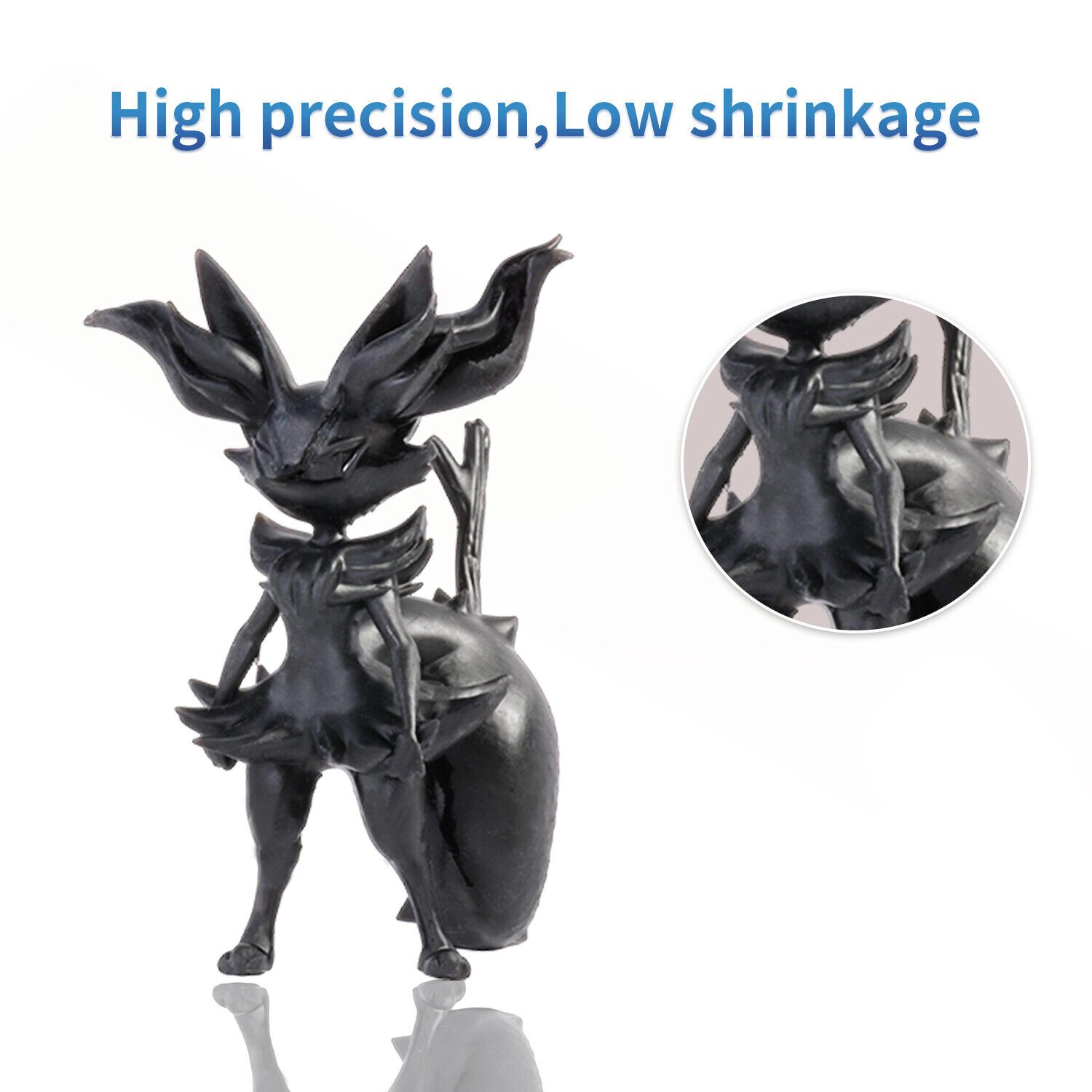 GEEETECH Resina simile all'ABS 1 KG/bottiglia 405 nm polimerizzazione UV per stampanti 3D LCD DLP resina - Foto 86 di 90