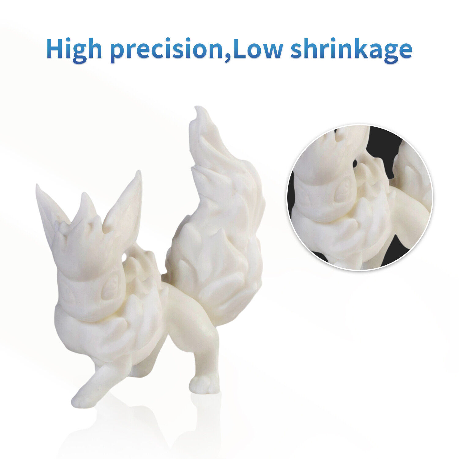 GEEETECH Resina simile all'ABS 1 KG/bottiglia 405 nm polimerizzazione UV per stampanti 3D LCD DLP resina - Foto 74 di 90