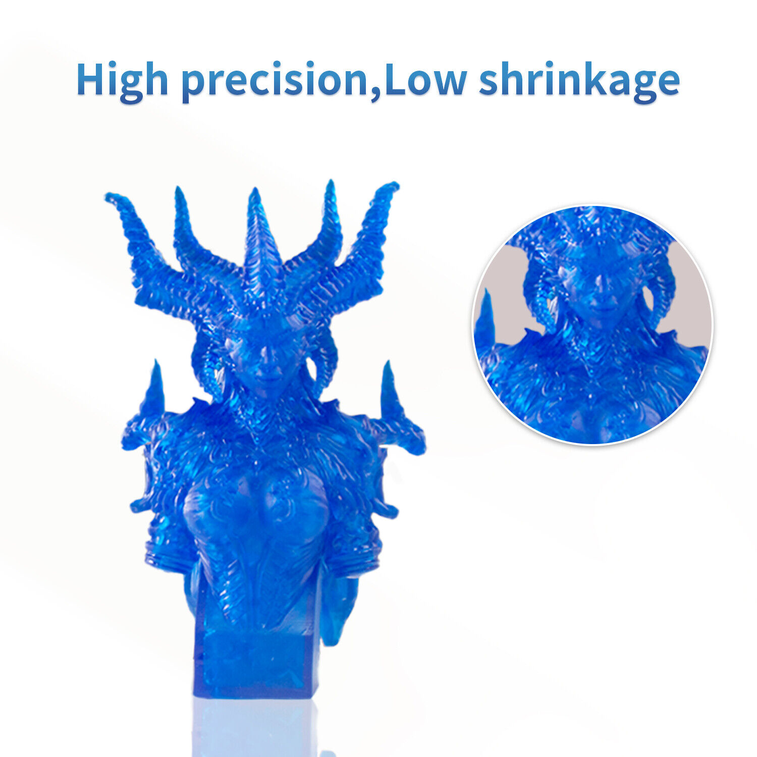 GEEETECH Resina simile all'ABS 1 KG/bottiglia 405 nm polimerizzazione UV per stampanti 3D LCD DLP resina - Foto 37 di 90