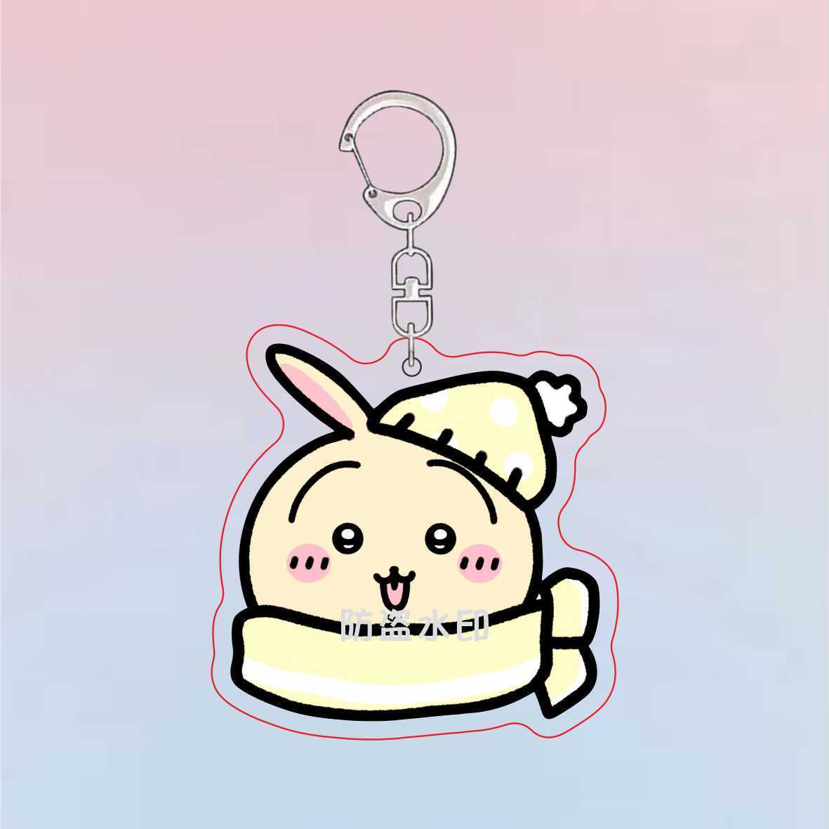 Anime Chiikawa Hachiware Cute Toy Acrylic Keychain Pendant Decor Gift - Picture 12 of 20
