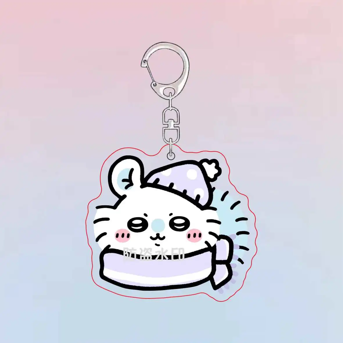 Anime Chiikawa Hachiware Cute Toy Acrylic Keychain Pendant Decor Gift - Picture 13 of 20