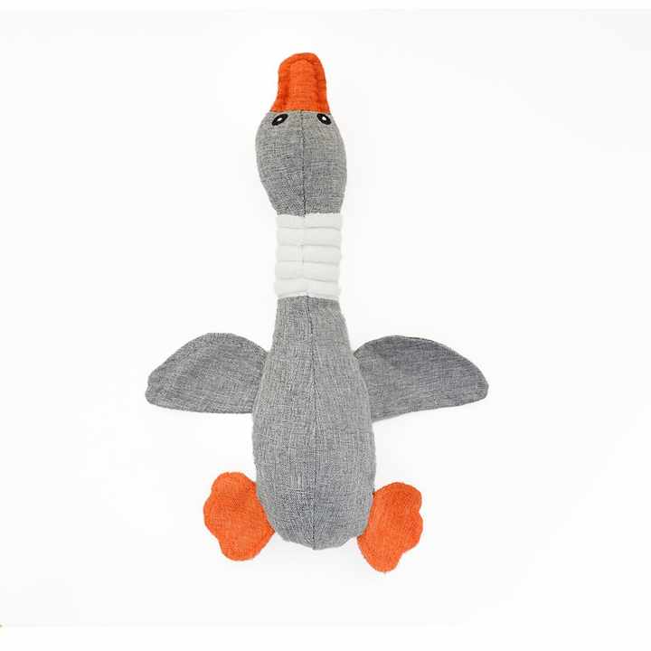 Pet Dog Toys For Aggressive Chewers Indestructible Large Breed And Squeaky Geese - Picture 8 of 9