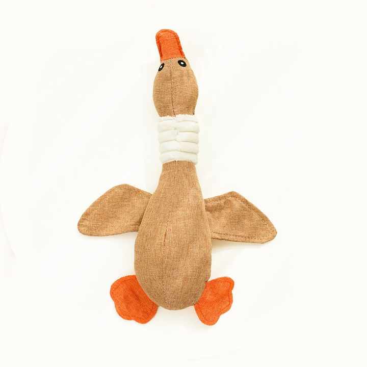 Pet Dog Toys For Aggressive Chewers Indestructible Large Breed And Squeaky Geese - Picture 9 of 9