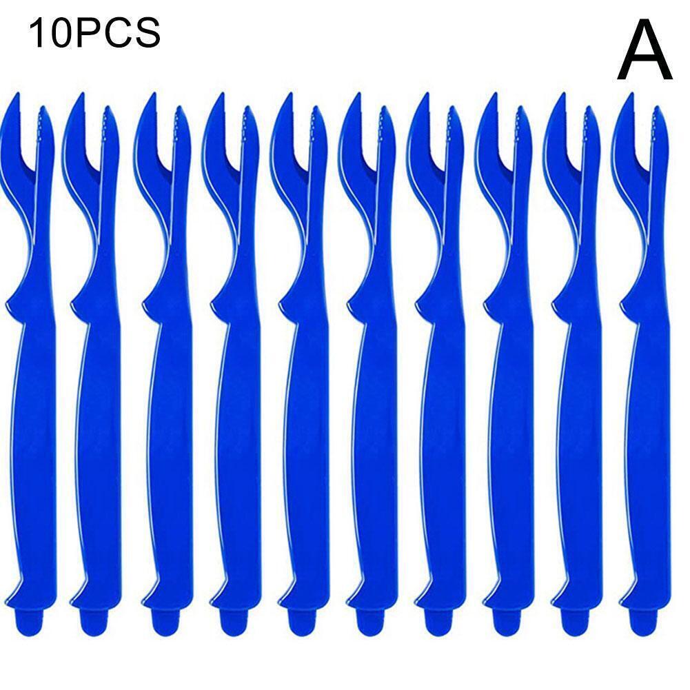 10 Pcs Seafood Crackers Picks Tool For Crab Crawfish Easy Prawns Shrimp W9C6 - Picture 11 of 12
