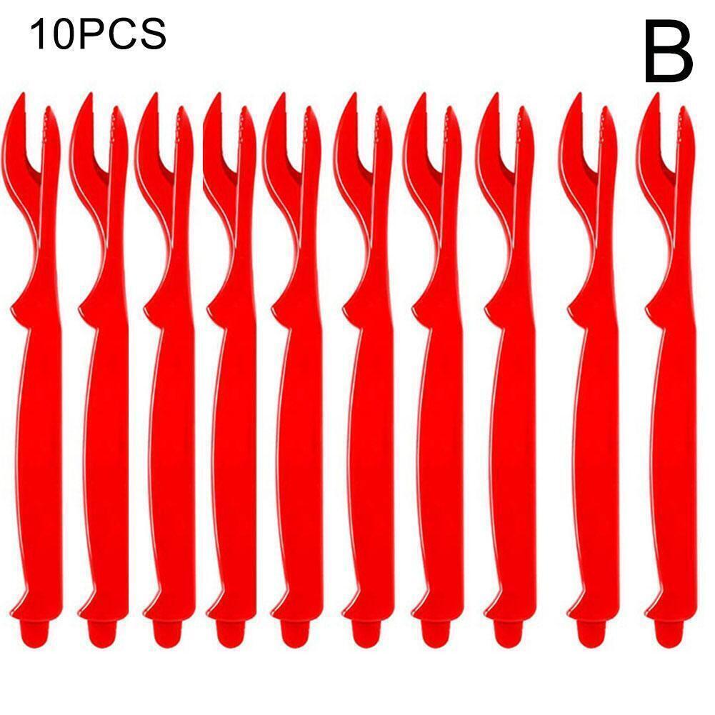 10 Pcs Seafood Crackers Picks Tool For Crab Crawfish Easy Prawns Shrimp W9C6 - Picture 12 of 12