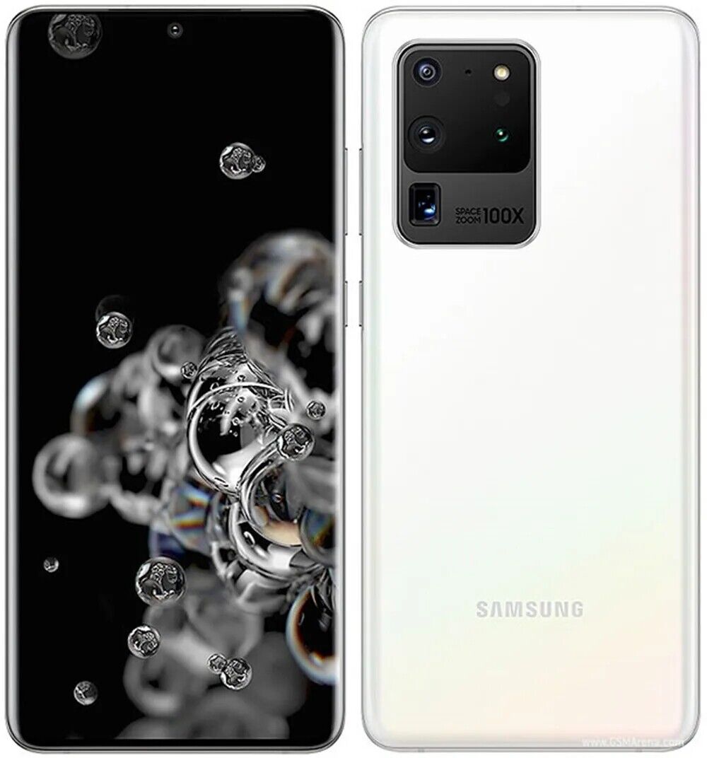 Samsung Galaxy S20 Ultra 5G SM-G988U 128GB GSM Unlocked Smartphone New Sealed - Picture 16 of 18