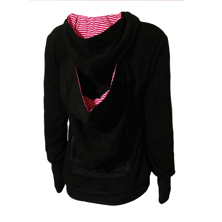 Three in one multifunctional mother kangaroo hoodie jacket women's clothing - Picture 11 of 14
