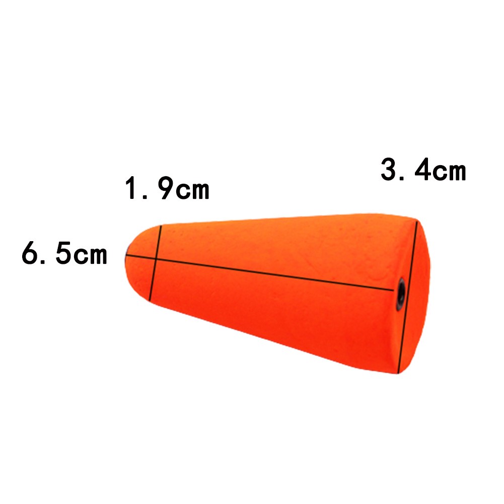 5 Pezzi Galleggianti Popping Fluorescenti Bobber Boe Sughero Galleggiante Pesca Attrezzatura da Pesca - Foto 12 di 13