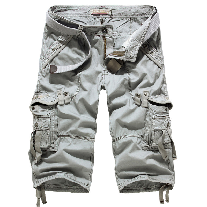 Mens Tactical Military Combat Cargo Shorts Trousers Casual Camo Army Half Pants - Picture 4 of 8