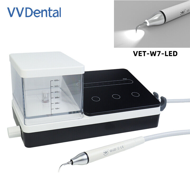 Dental Ultrasonic Piezo Scaler Machine LED Handpiece Fit EMS Cavitron Woodpecker