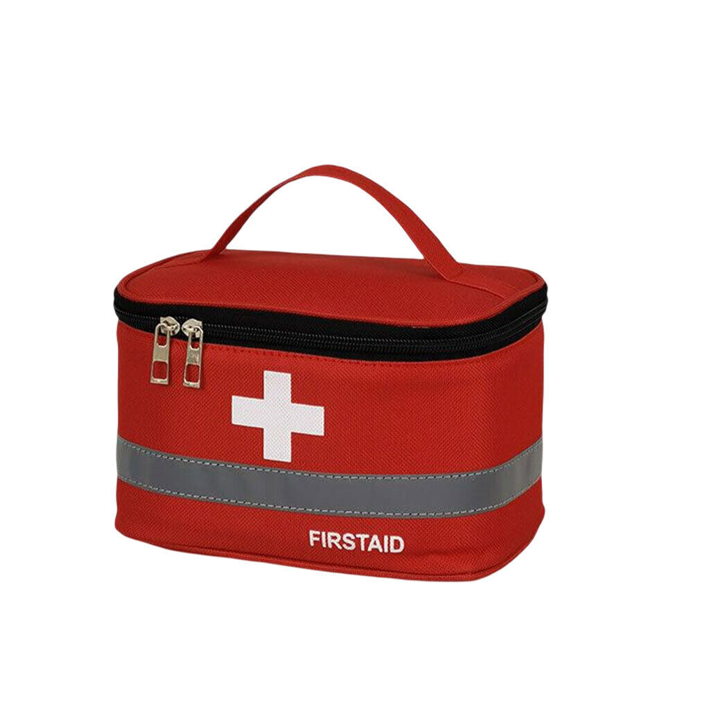 First Aid Carry Kit Bag - Case Box Pouch - Medical Emergency Survival Empty NEW