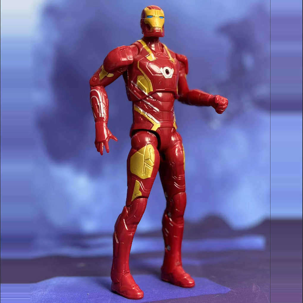 Figura modelo juguete 2025 Avengers Infinity War Heroes Spider-Man Alliance hecha a mano - Imagen 15 de 16