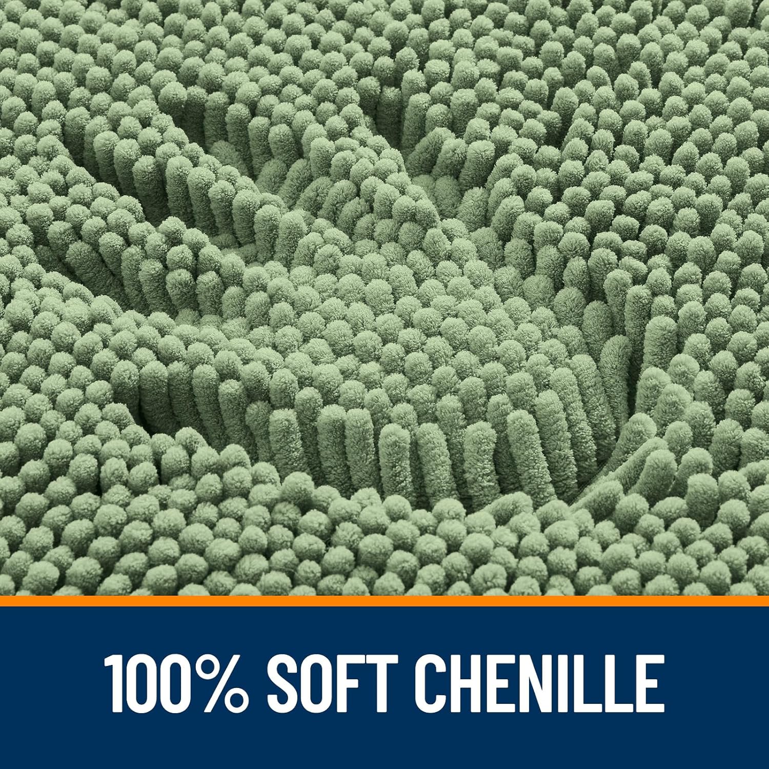 Extra Soft Absorbent Chenille Bath Rugs, Rubber Backing Quick Dry Bathroom Rugs - Picture 181 of 293