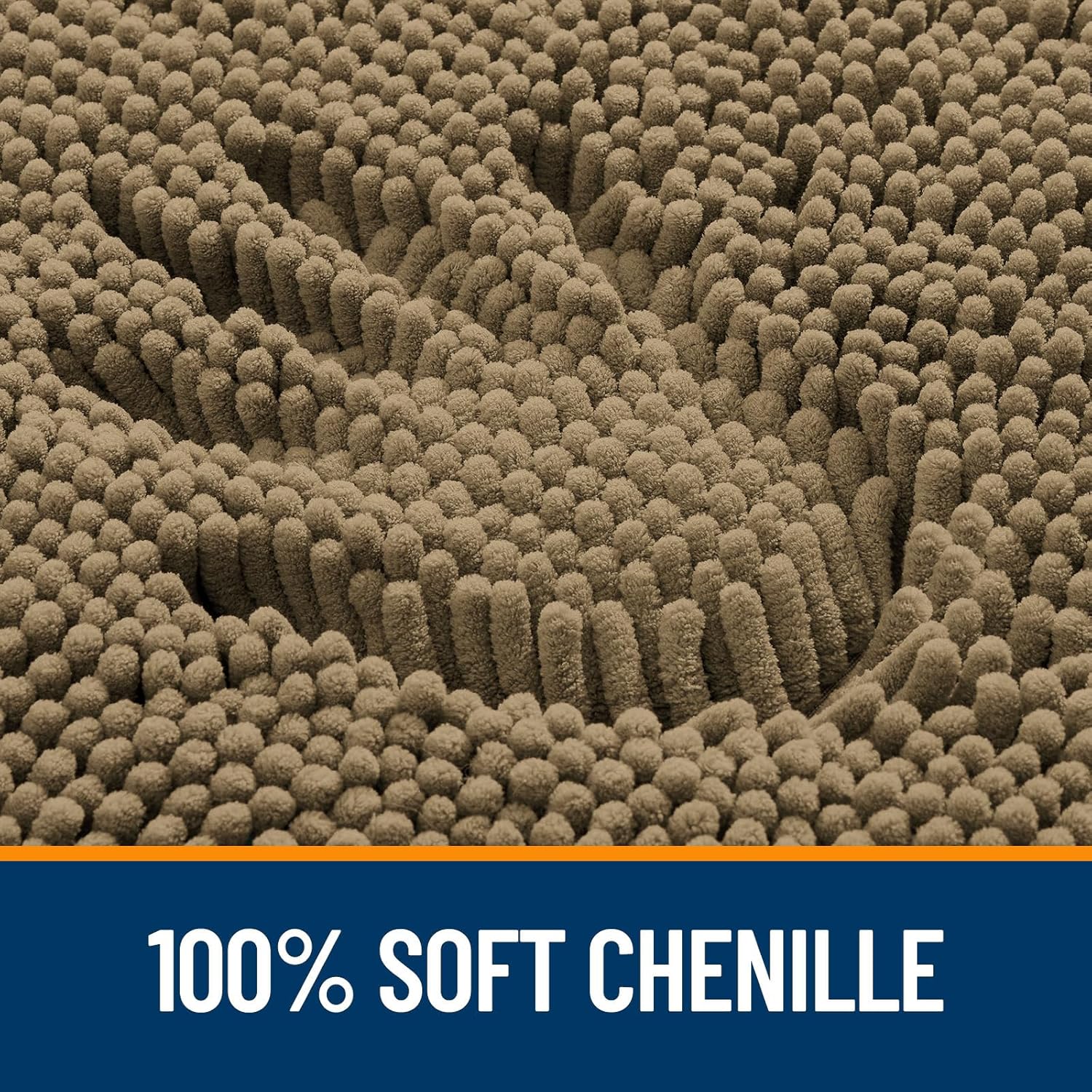 Extra Soft Absorbent Chenille Bath Rugs, Rubber Backing Quick Dry Bathroom Rugs - Picture 199 of 293