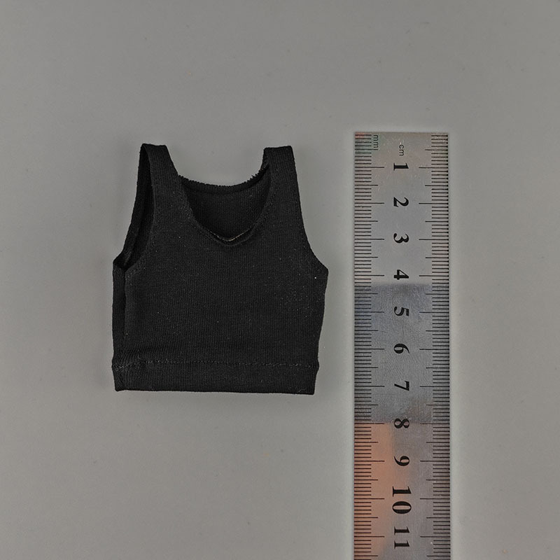 1/6 female soldier vest 30CM doll toy clothes 12 inch solid color figurine top - Picture 16 of 26