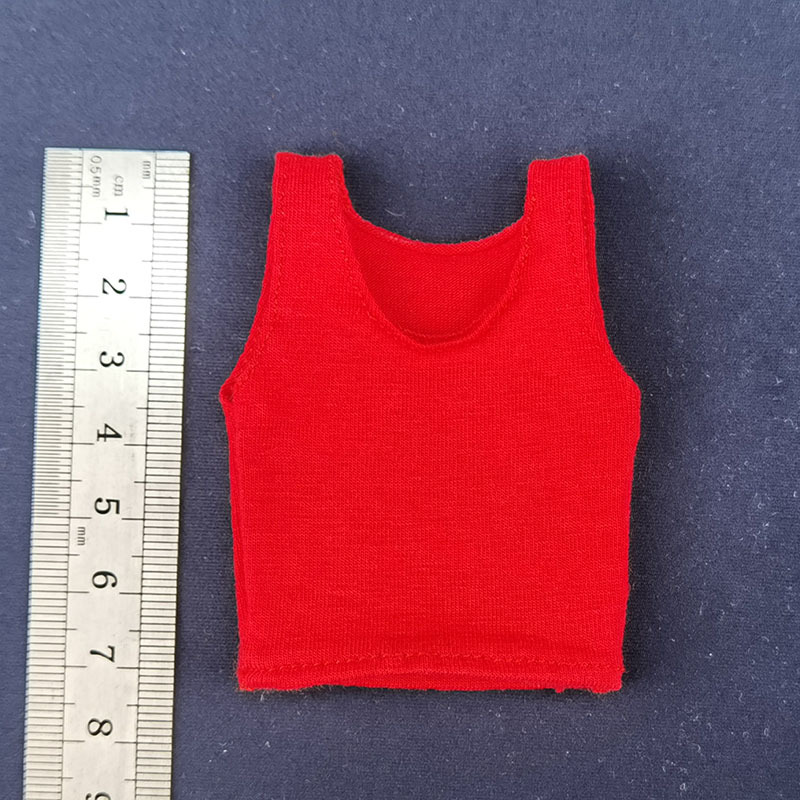 1/6 female soldier vest 30CM doll toy clothes 12 inch solid color figurine top - Picture 17 of 26