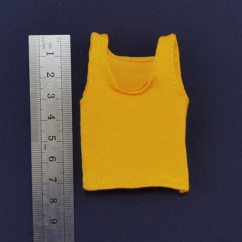 1/6 female soldier vest 30CM doll toy clothes 12 inch solid color figurine top - Picture 18 of 26