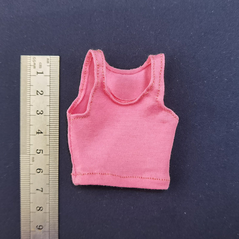 1/6 female soldier vest 30CM doll toy clothes 12 inch solid color figurine top - Picture 21 of 26