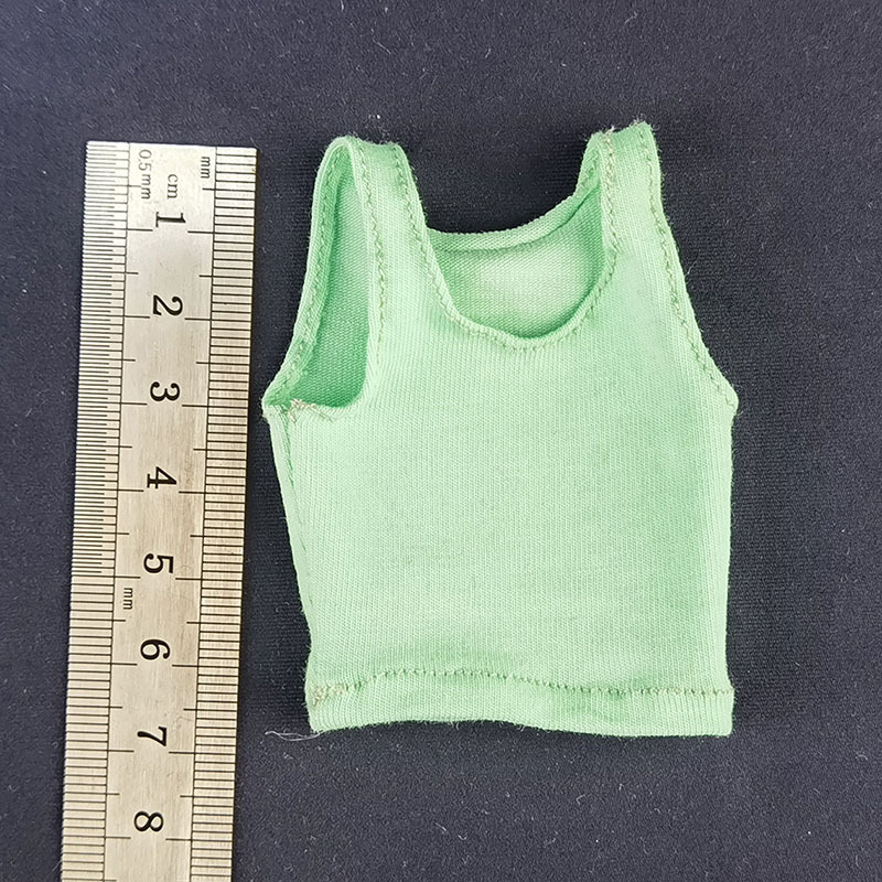 1/6 female soldier vest 30CM doll toy clothes 12 inch solid color figurine top - Picture 22 of 26