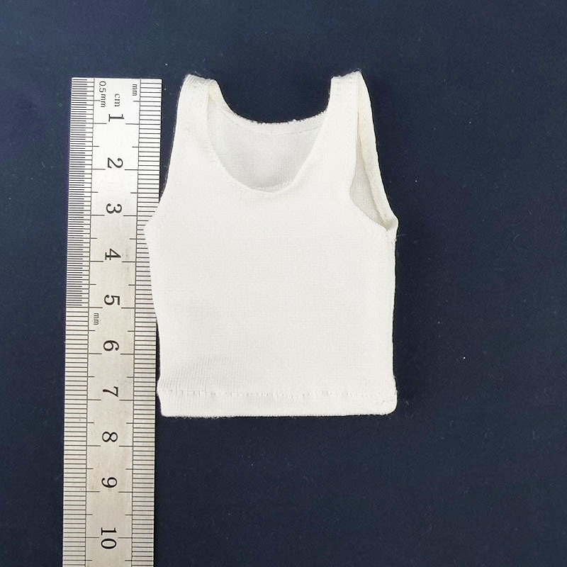 1/6 female soldier vest 30CM doll toy clothes 12 inch solid color figurine top - Picture 23 of 26