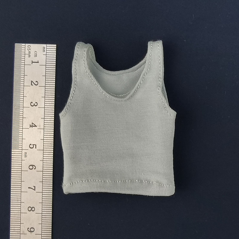 1/6 female soldier vest 30CM doll toy clothes 12 inch solid color figurine top - Picture 24 of 26