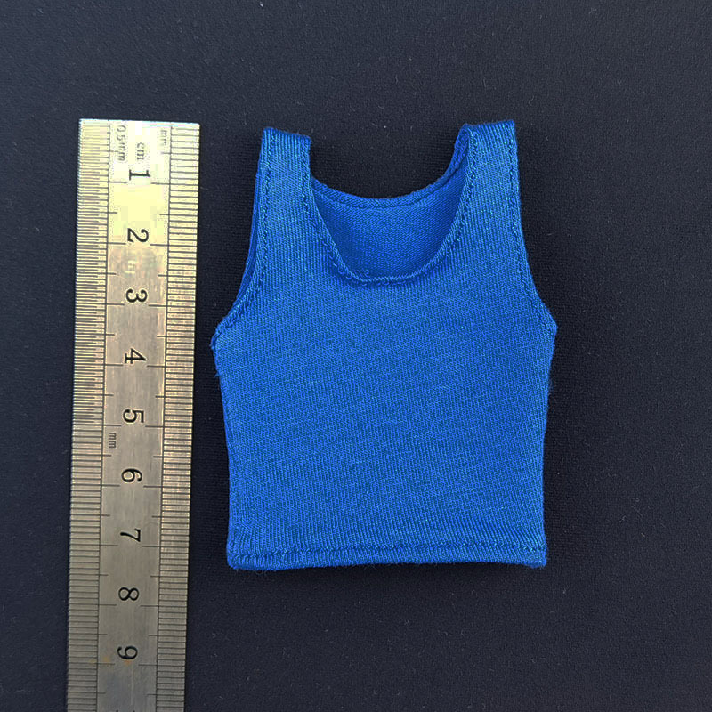 1/6 female soldier vest 30CM doll toy clothes 12 inch solid color figurine top - Picture 26 of 26