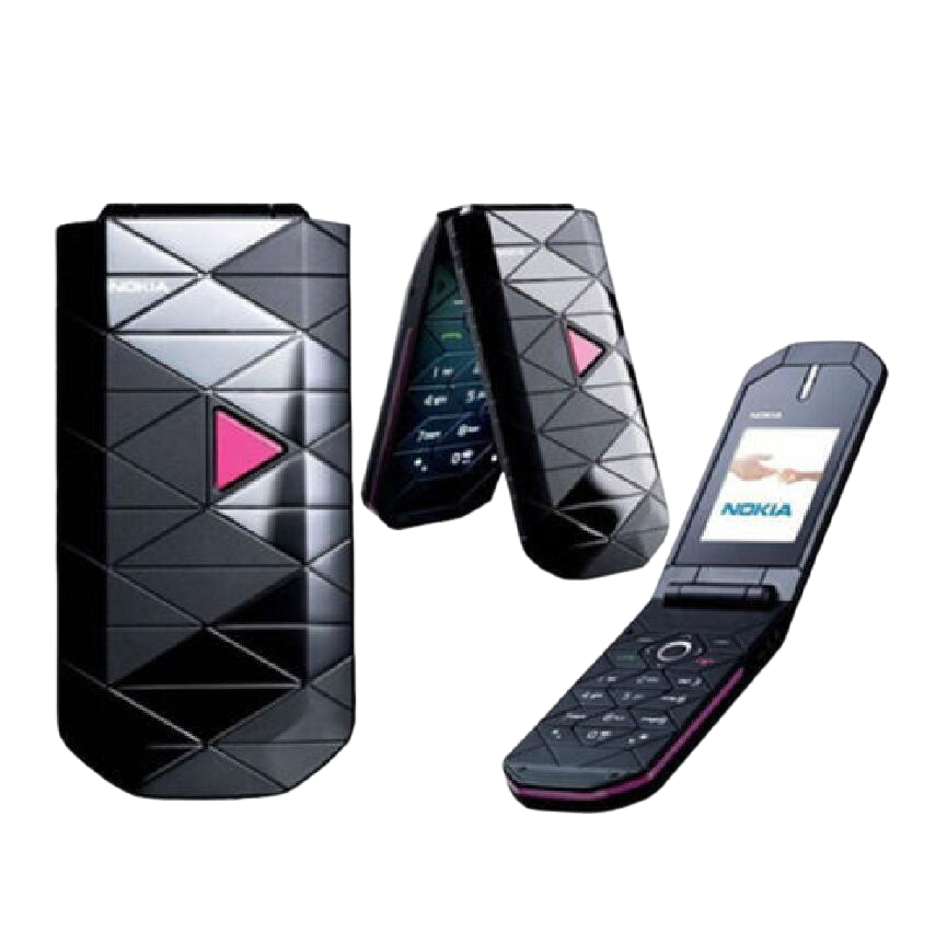 Nokia 7070 Cellular Flip Mobile Cell Phones GSM Unlocked 2G GSM keyboard