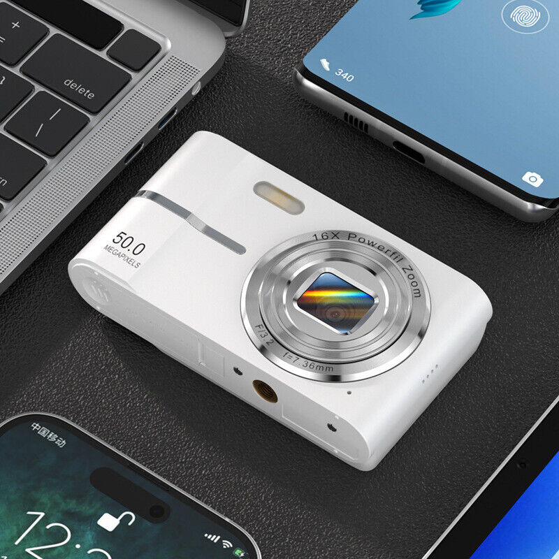 Digital# Camera 32GB# HD 1080P 50MP 2.4'' LCD Display Screen 16X Zoom Anti-Shake - Picture 24 of 27