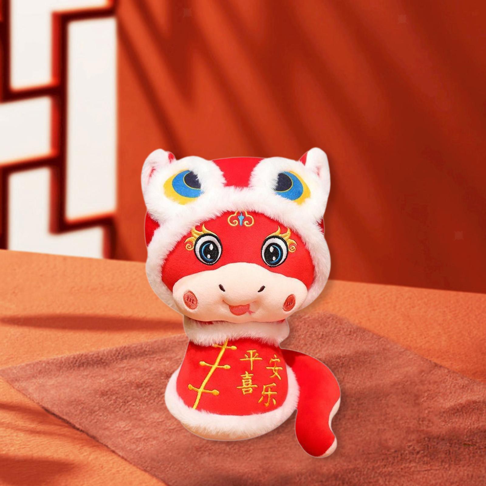 Chinese New Year Snake Plush Toy Gift 2025 New Year Ornament for Celebration - Picture 26 of 46