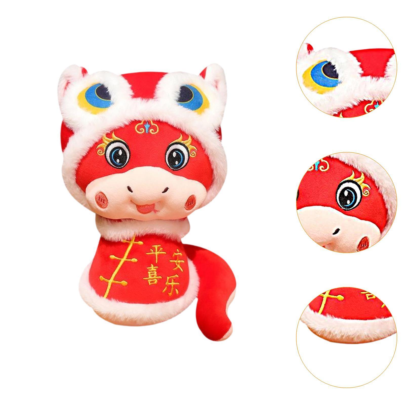 Chinese New Year Snake Plush Toy Gift 2025 New Year Ornament for Celebration - Picture 34 of 46