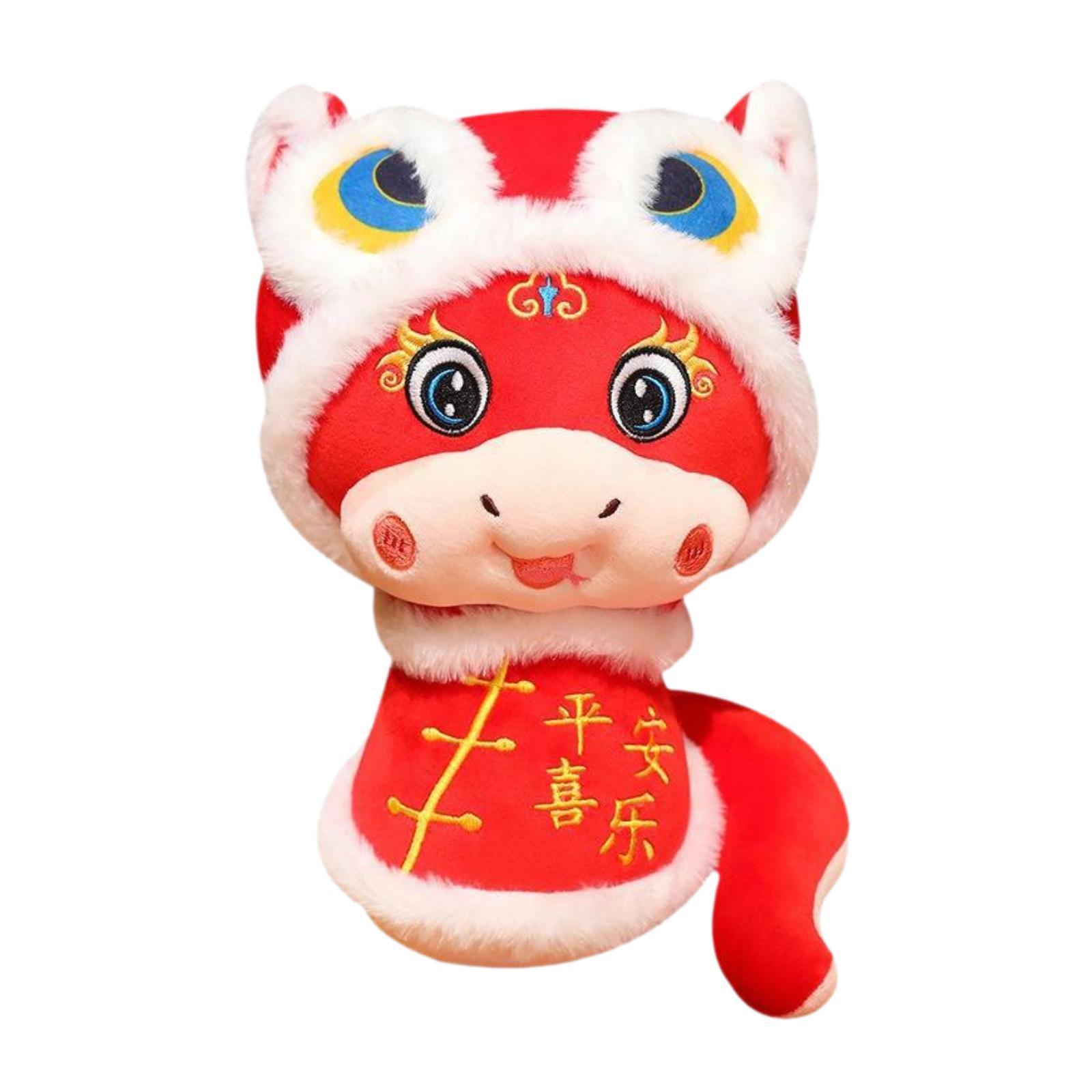 Chinese New Year Snake Plush Toy Gift 2025 New Year Ornament for Celebration - Picture 42 of 46