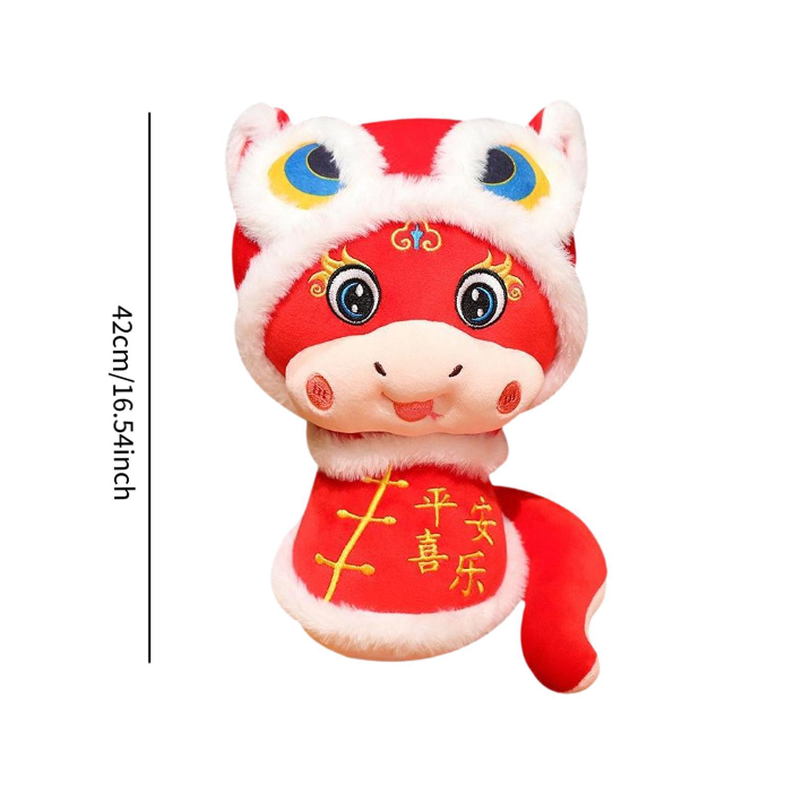 Chinese New Year Snake Plush Toy Gift 2025 New Year Ornament for Celebration - Picture 45 of 46