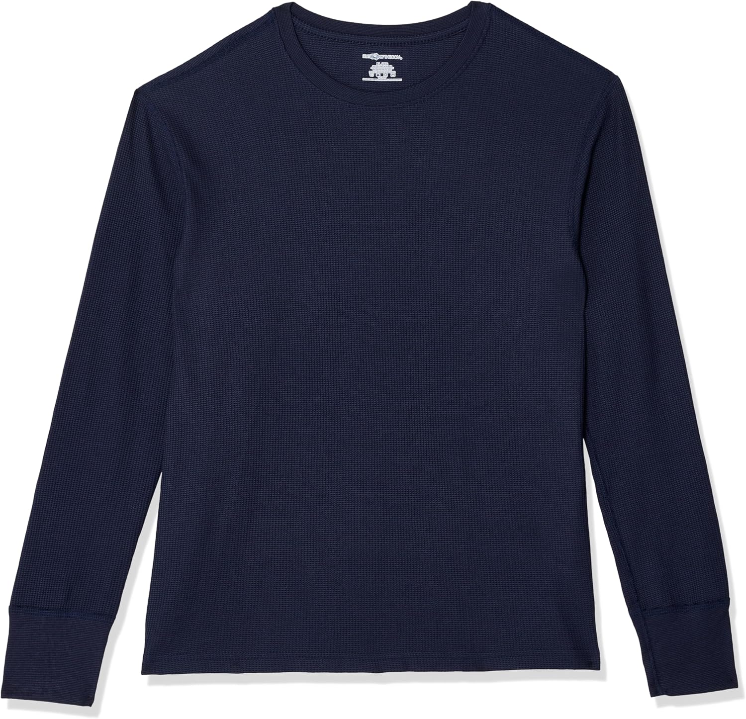 Men's Recycled Waffle Thermal Underwear Crew Top (1 and 2 Packs) - Picture 31 of 31