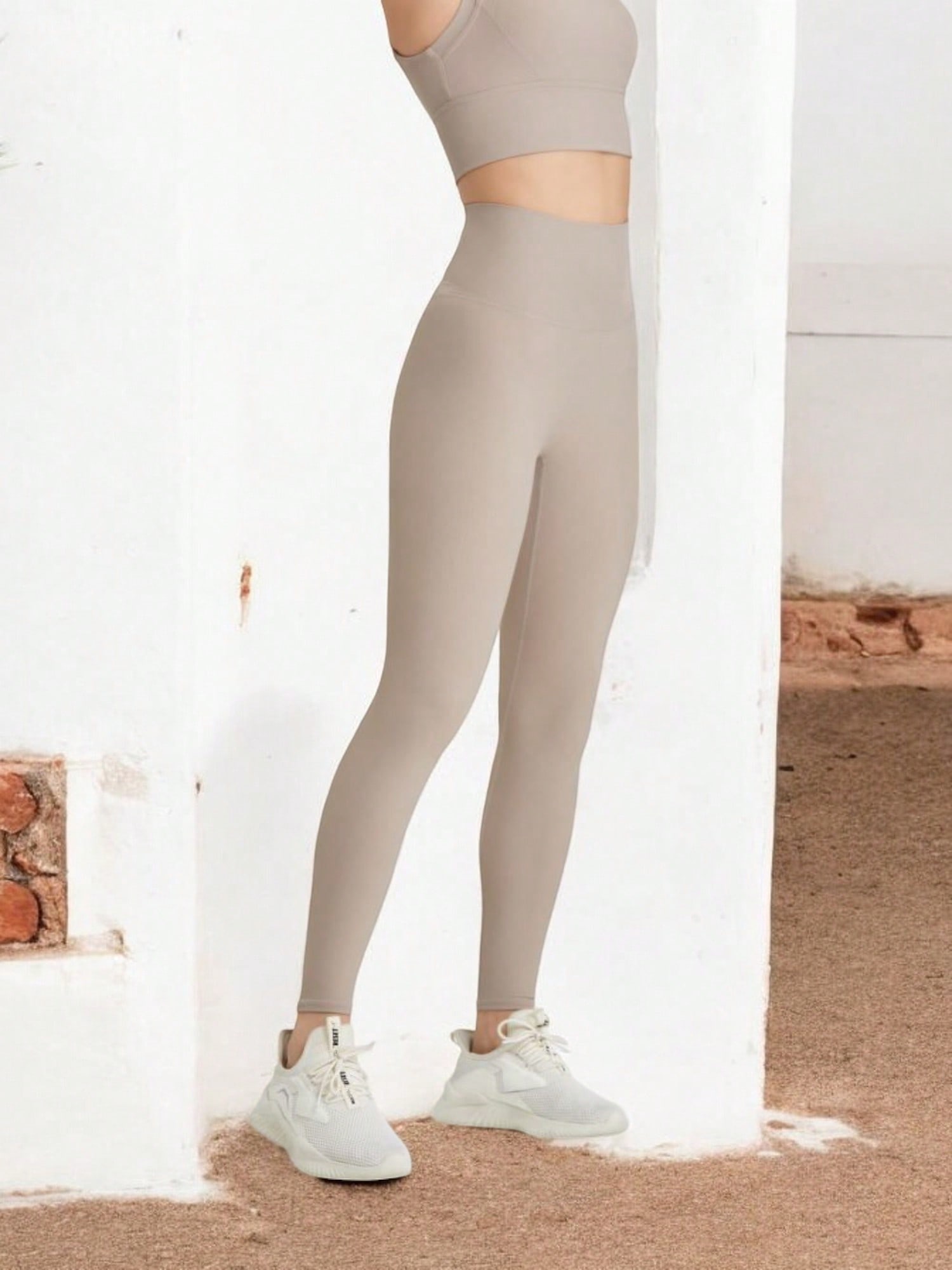 Women's High Waist Seamless Leggings With Stretchy Compression Fit - Picture 28 of 28