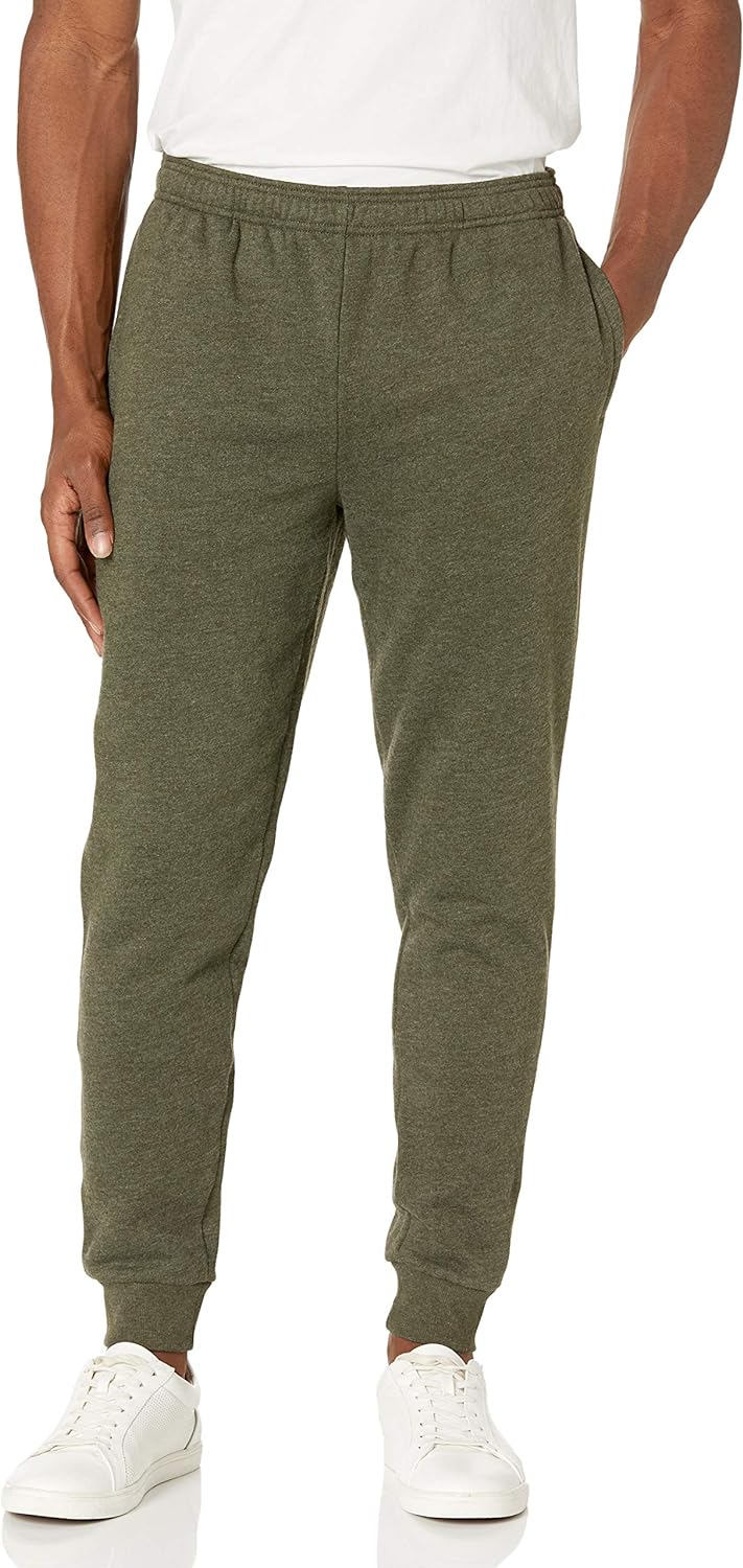 Men's Joggers Sweatpants Fleece Comfortable Fit - Picture 28 of 37