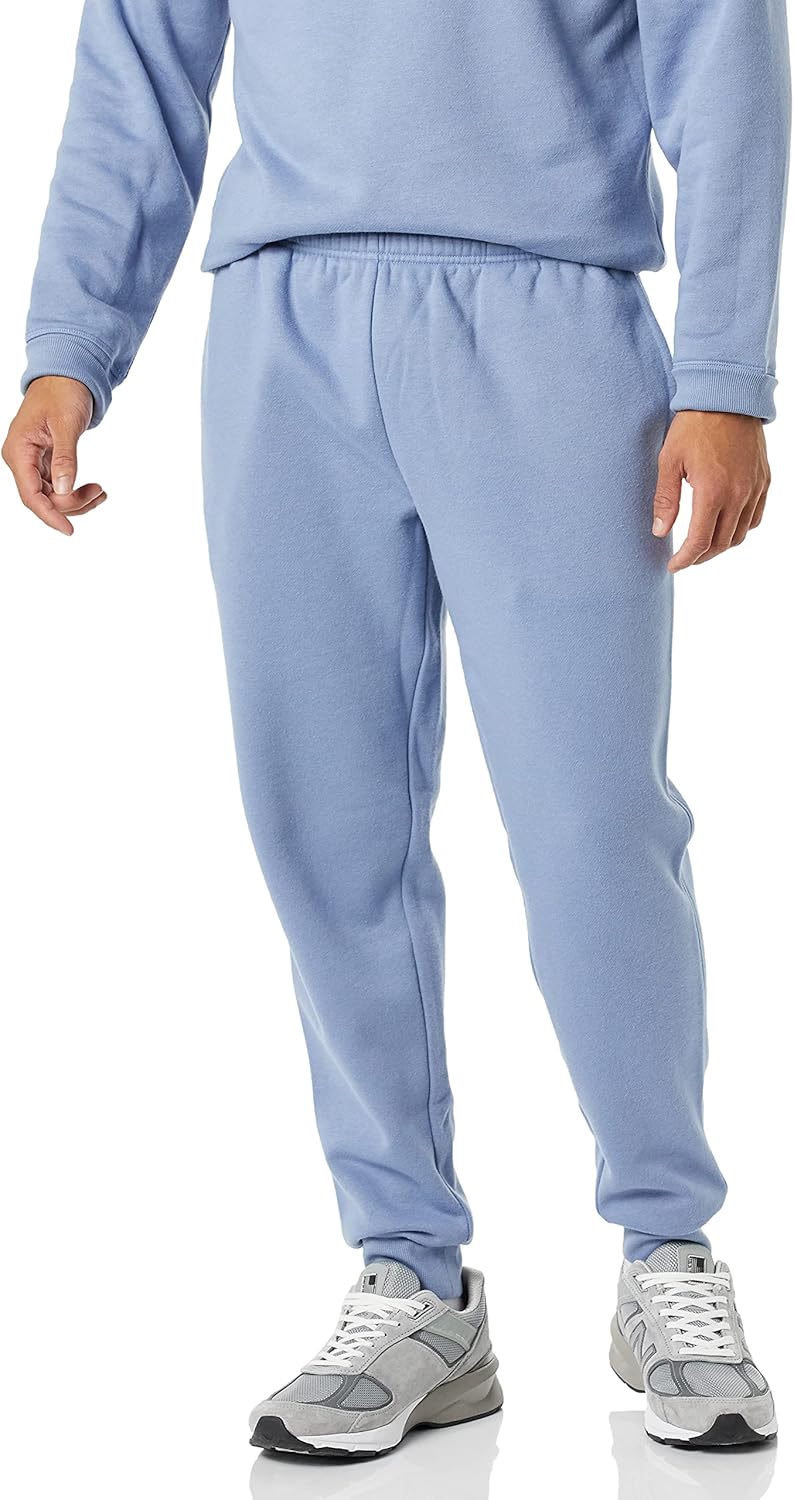 Men's Joggers Sweatpants Fleece Comfortable Fit - Picture 32 of 37
