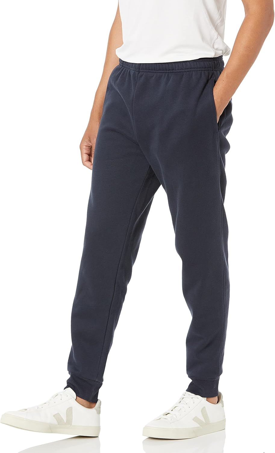 Men's Joggers Sweatpants Fleece Comfortable Fit - Picture 36 of 37