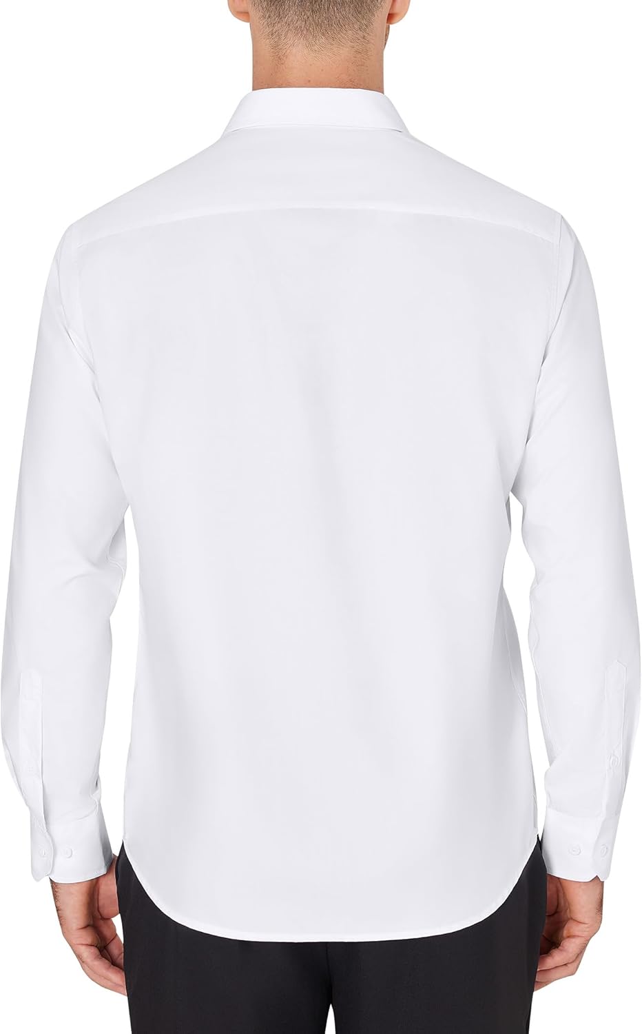 Men's Dress Shirts Wrinkle Free Long Sleeve Formal Shirt Solid Button Down Shirt - Picture 38 of 126