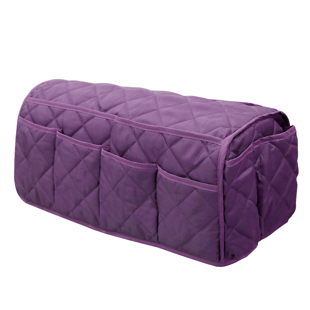 Sofa Arm Rest Tray 14 Pockets Organizer Armchair Caddy Storage Couch Holder Bag - Picture 20 of 22