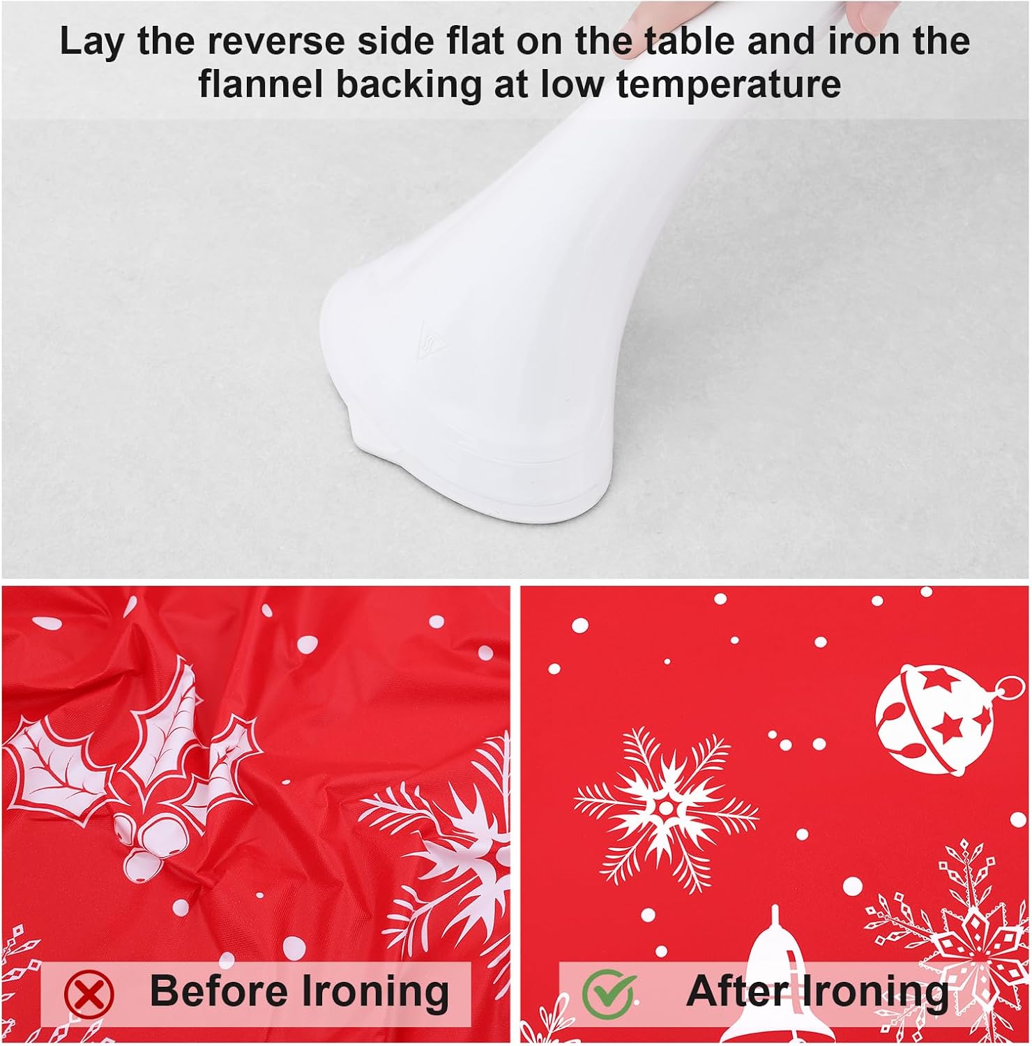 Round Fitted Tablecloth Elastic Edge Waterproof Oil Proof Plastic Table Cover - Picture 162 of 270