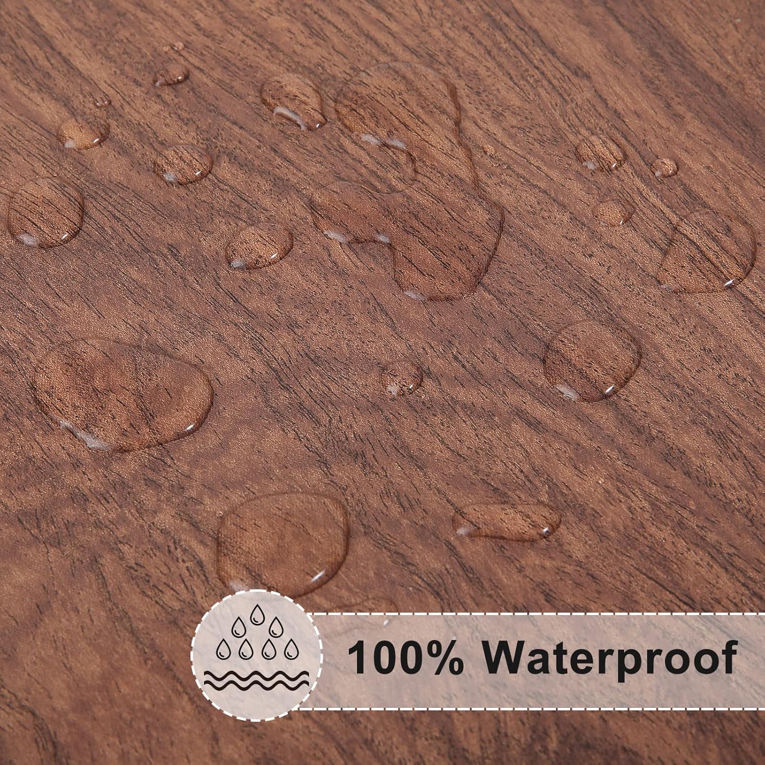 Round Fitted Tablecloth Elastic Edge Waterproof Oil Proof Plastic Table Cover - Picture 246 of 270