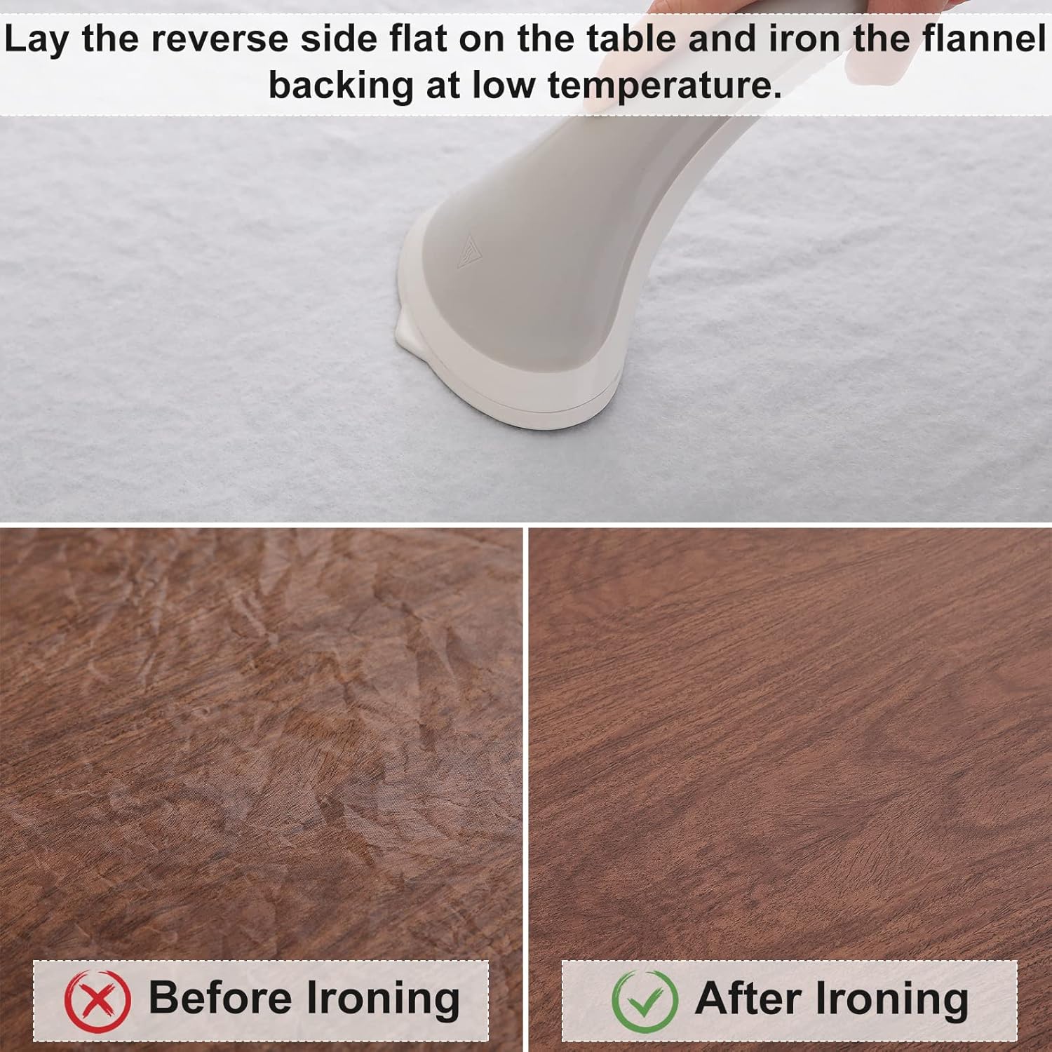 Round Fitted Tablecloth Elastic Edge Waterproof Oil Proof Plastic Table Cover - Picture 251 of 270