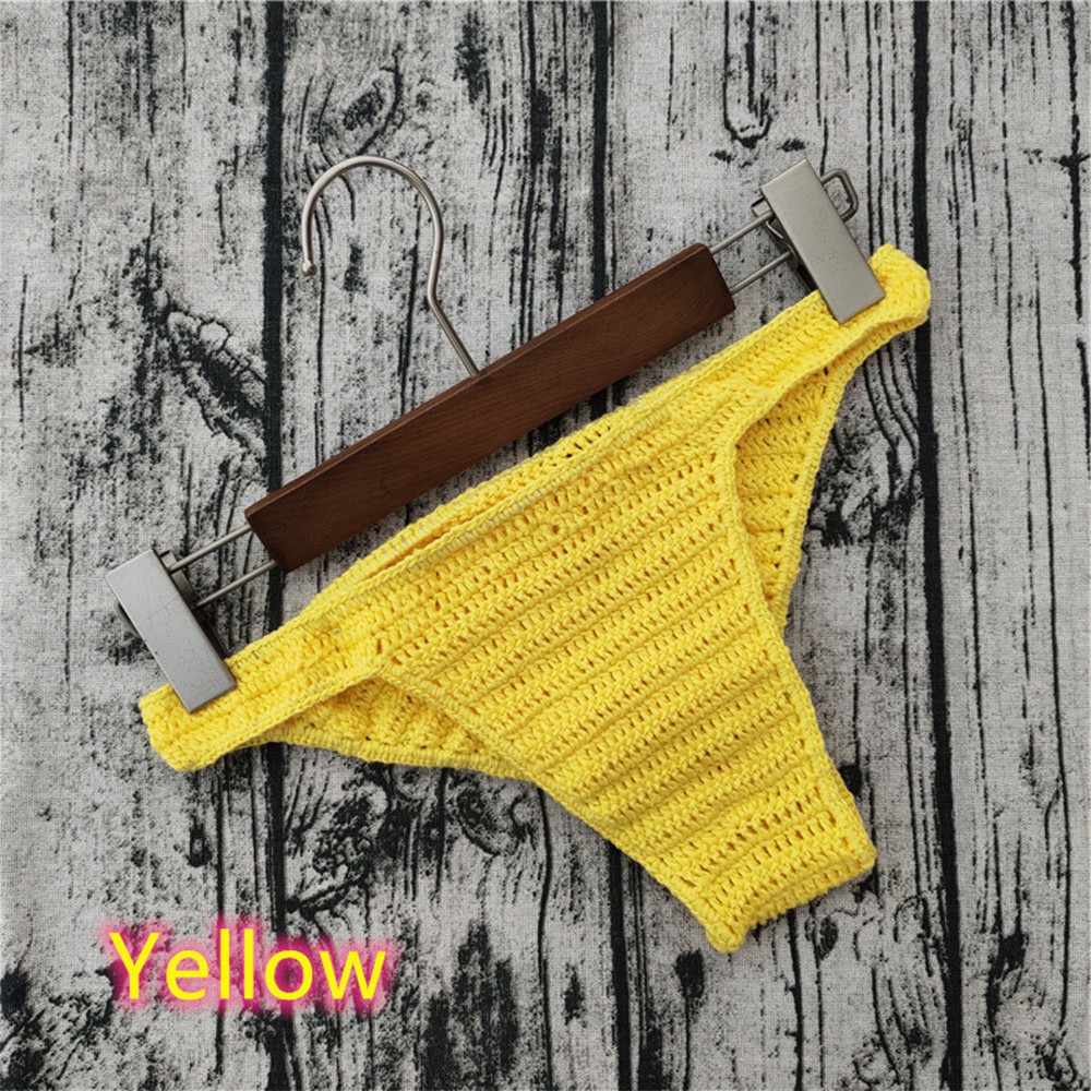 1 Pack Mens Breathable Underwear Hand Crochet Gstring Swimming Sunbathing Thong - Picture 15 of 25