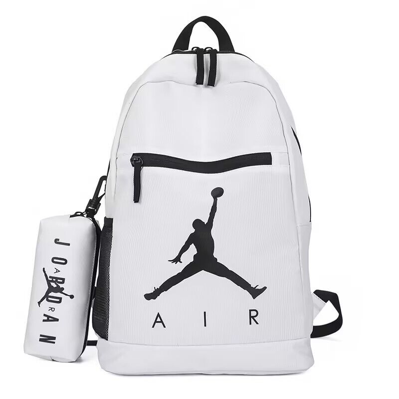 Sports Black Adjustable Shoulder Straps Backpack Travel Rucksack - Picture 18 of 18