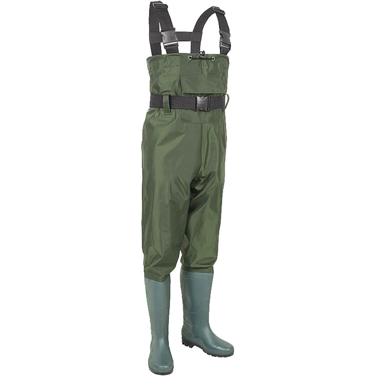 Pants Waders Waterproof Nylon Pants with Boots Hunt Fishing Tackle Wading Outdoo - Picture 21 of 22