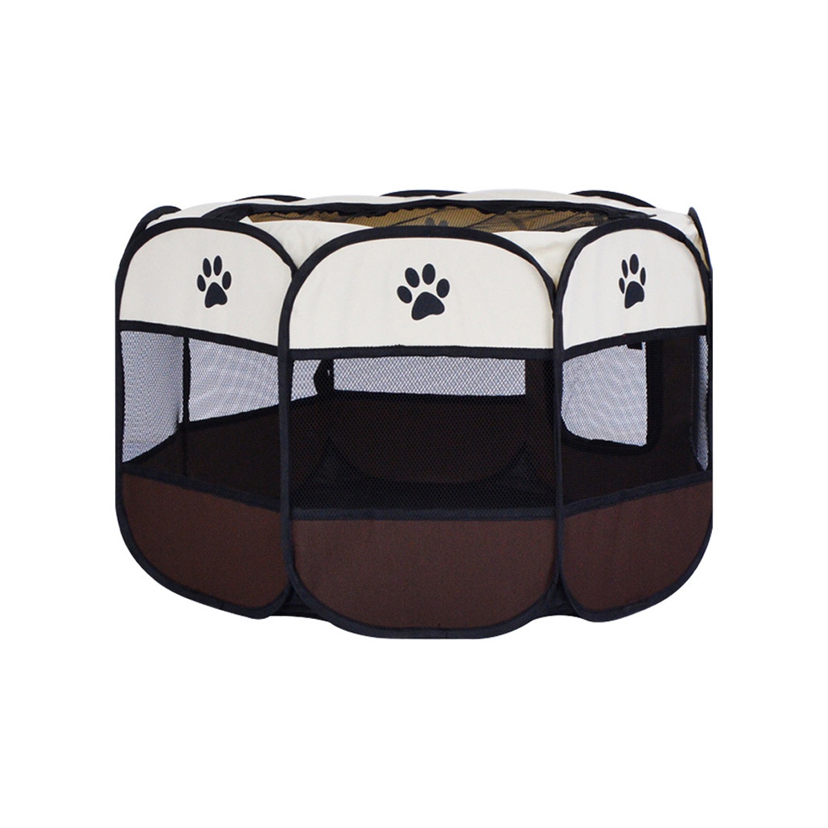 Foldable 8-Panel Pet Playpen Breathable Portable Pet Tent for Indoor Outdoor AU - Bild 17 von 22