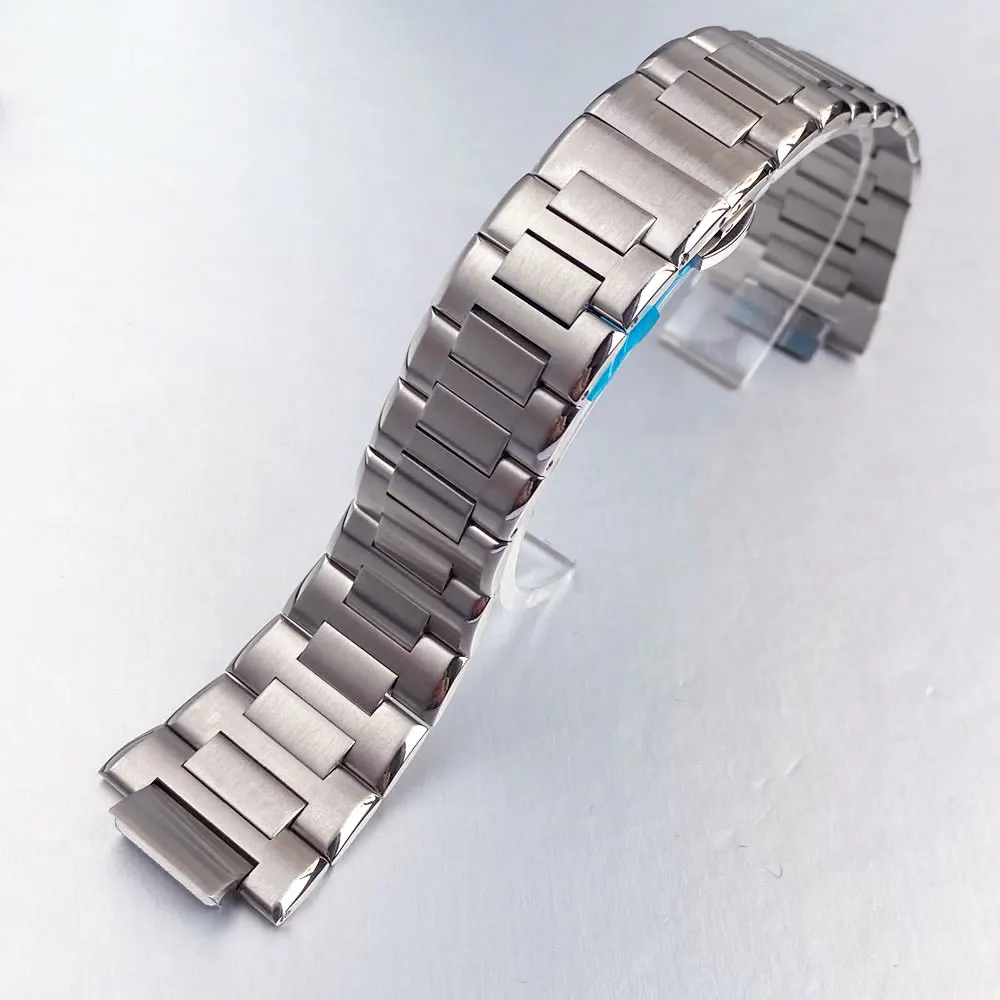 10ATM Dive 40mm Watch Sandblasted Case Sapphire Fit NH35 ETA2824 Steel Strap - Picture 13 of 17