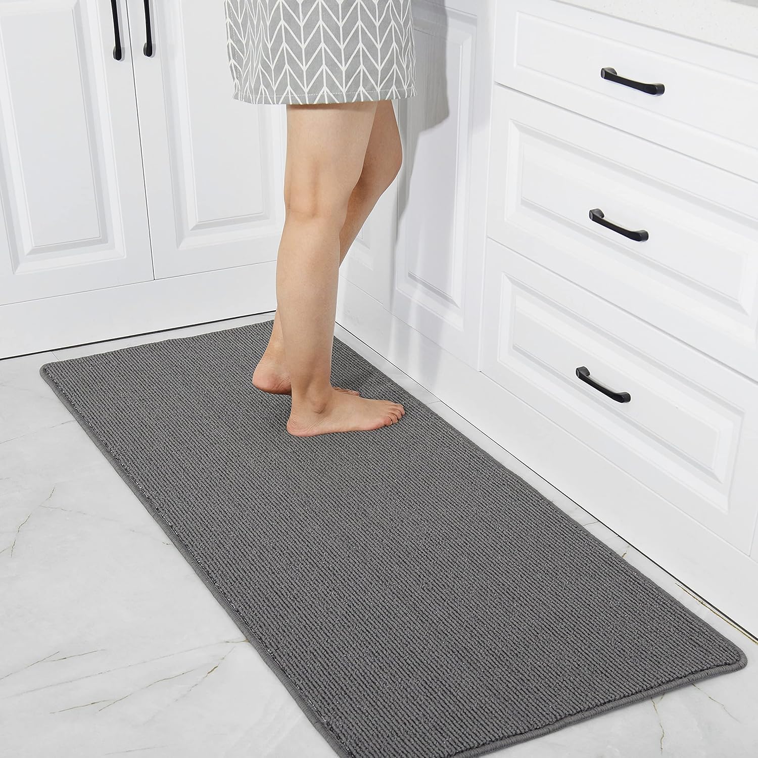 Soft Anti-Slip Kitchen Rug Mat Polypropylene Machine Washable TPR Backing - Picture 28 of 31