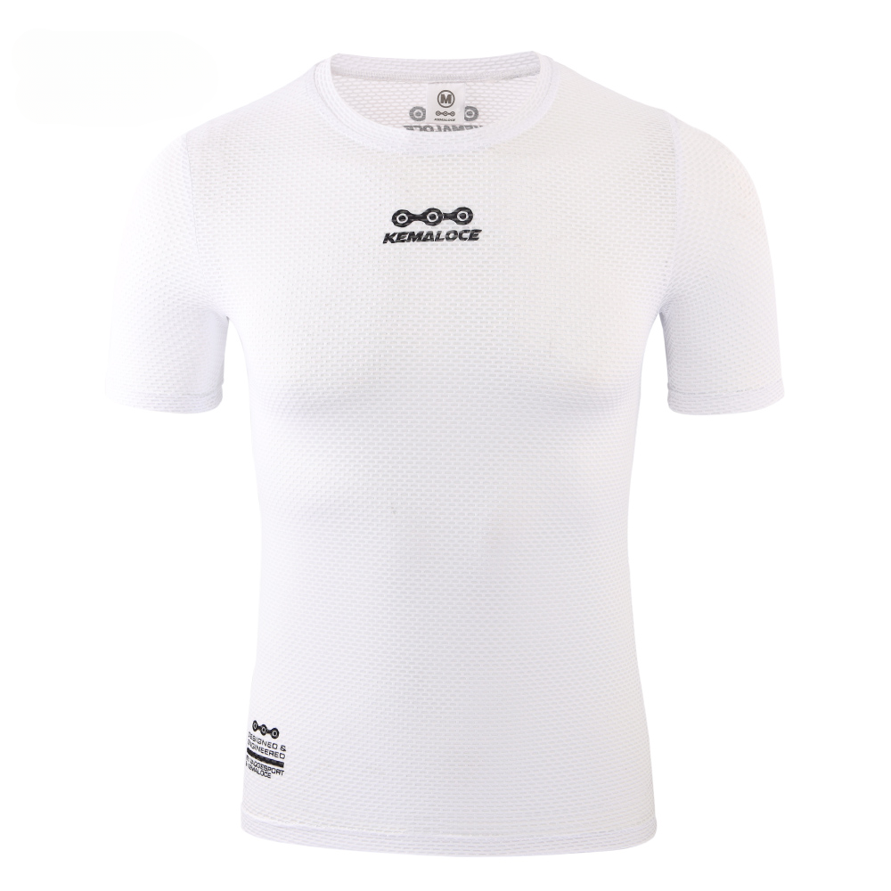 Cycling Base Layer Short Sleeve Cool Mesh Breathable Undershirt Bike Base Layer - Picture 23 of 24