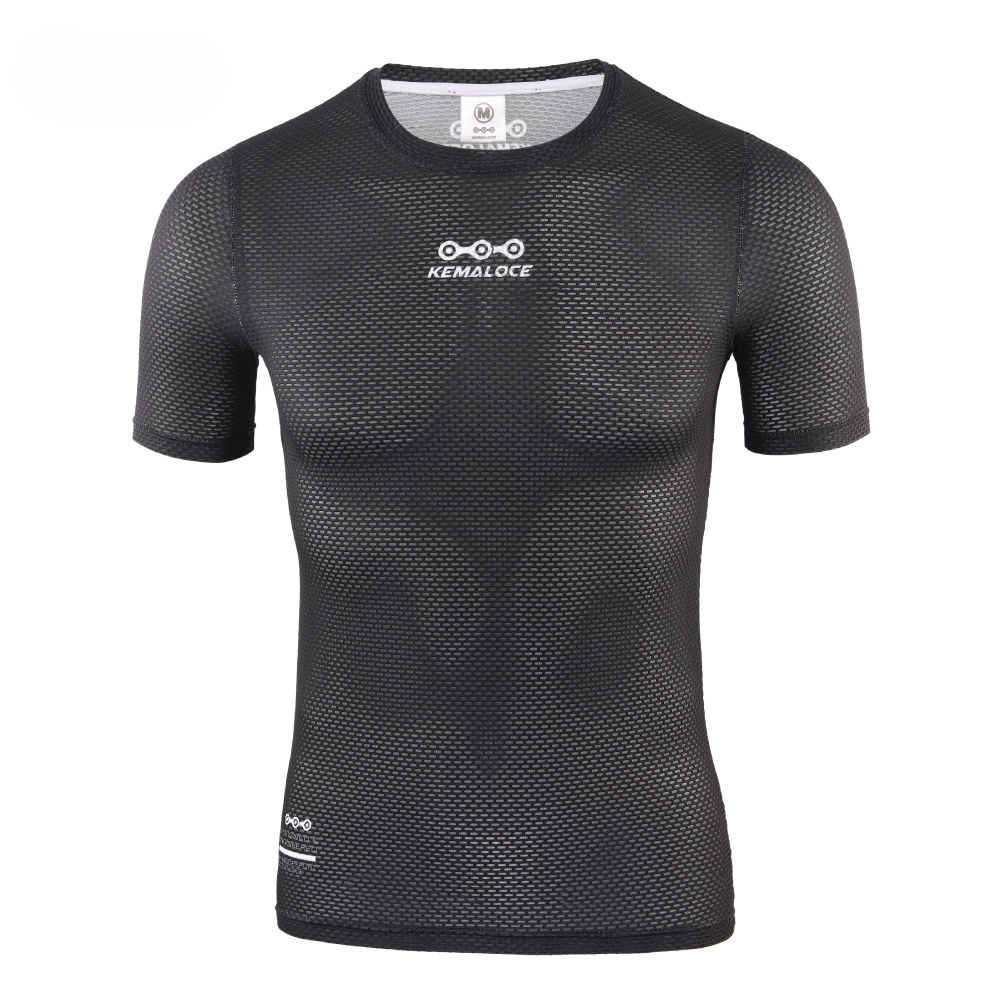 Cycling Base Layer Short Sleeve Cool Mesh Breathable Undershirt Bike Base Layer - Picture 24 of 24